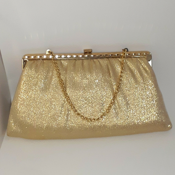 gold formal purses